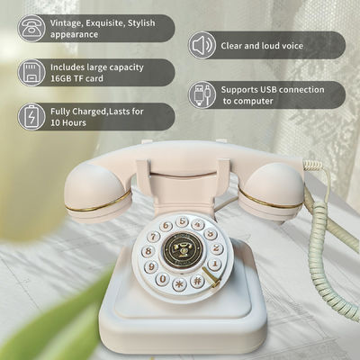 32GB Tin nhắn cho khách mời đám cưới Màu sắc tùy chỉnh Audio Phone Guestbook For Birthdays Events