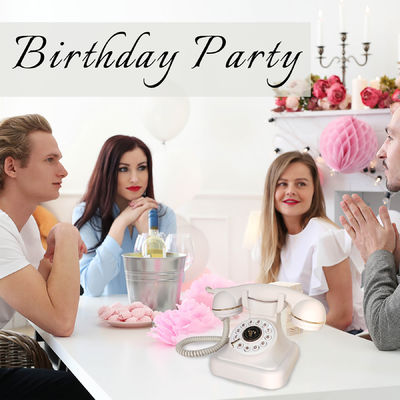 32GB Tin nhắn cho khách mời đám cưới Màu sắc tùy chỉnh Audio Phone Guestbook For Birthdays Events