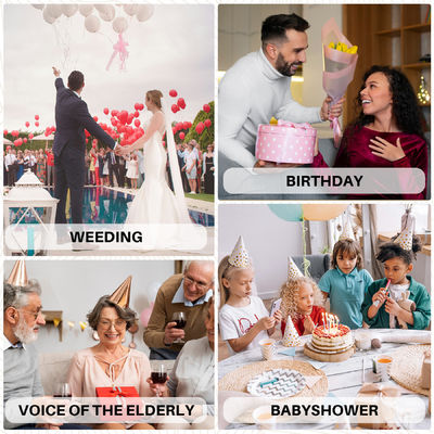 Modern Wedding Phone Guest Book Elegant Diy Audio Guest Book For Heartfelt Messages (tạm dịch: Sách khách cưới điện thoại hiện đại)