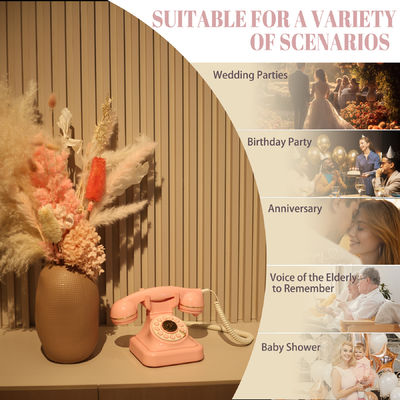 Sự kiện Voice Guest Book Đám cưới Nhạc nhựa rõ ràng Đám cưới Điện thoại Guest Book 10hr