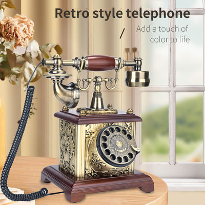 Bronze Vintage Guest Book Phone Voicemail Wedding Guest Book Thiết kế nhựa kiểu châu Âu