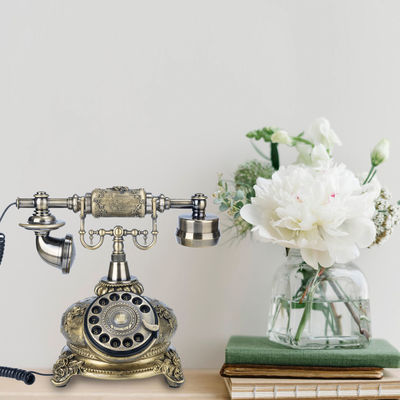 Bronze Guest Book Phone Antique Audio Guestbook Điện thoại để xưng tội