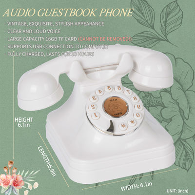 Lễ kỷ niệm Những ký ức Tin nhắn giọng nói Sách khách 2 Pounds Audio Sách khách đám cưới