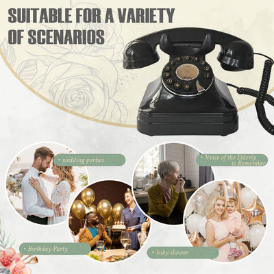Sinh viên tốt nghiệp Baby Shower Đám cưới thư thoại Sách khách Đơn giản ghi âm
