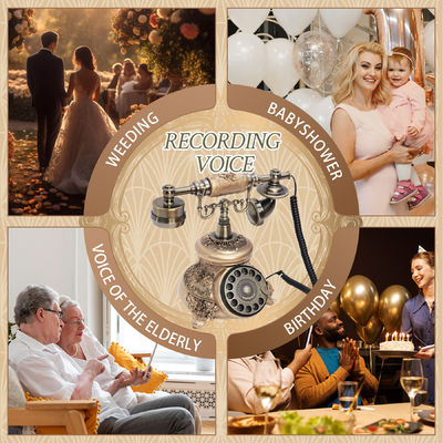 Bảng thư thoại nhựa Thư khách 32GB Capacity Recording For Weddings Graduations