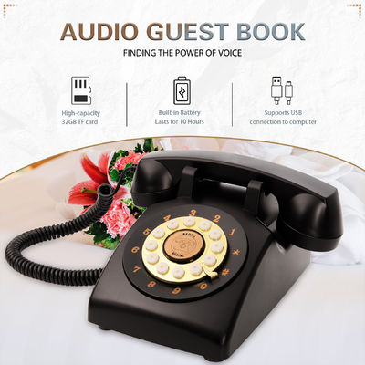 Tạo ký ức Điện thoại Sách khách Nhựa 32GB 10 giờ Pin Audio Sách khách Điện thoại