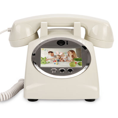 White Video Guest Book Plastic USB tương thích với điện thoại Guestbook cho nhà tắm
