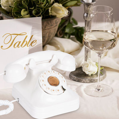32GB Audio Phone Guest Book Voice Recording 10hrs Recording Phone Wedding Guest Book (Truyền thoại âm thanh 32GB)
