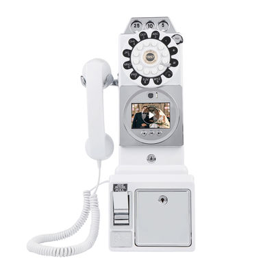 Đám cưới Retro Audio Video tùy chỉnh cuốn sách khách ABS Banquet Party Guest Blessing Sign-In Book Tin nhắn thoại tùy chỉnh