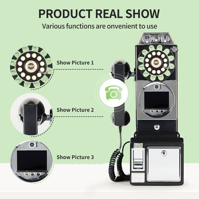 Đám cưới Retro Audio Video tùy chỉnh cuốn sách khách ABS Banquet Party Guest Blessing Sign-In Book Tin nhắn thoại tùy chỉnh