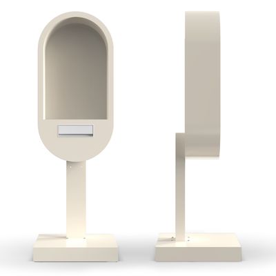 Buồng điện thoại đám cưới kim loại cao cấp với hệ thống ghi âm Sổ lưu niệm khách mời âm thanh/video